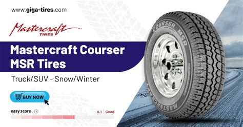 January 2025 Tire Up For Winter With Mastercraft Tires American Made