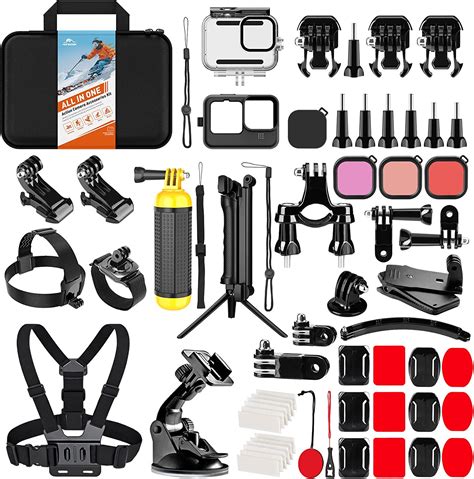 Adecuado Para Gopro Hero 12 11 10 9 Carcasa Impermeable Negra Funda