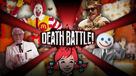 Fast Food Battle Royale [mcdonalds Vs Burger King Vs Kfc Vs Wendys Vs