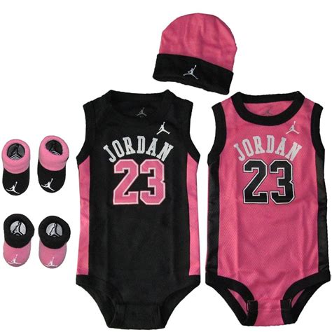 Jordan Baby Clothes Jersey Set (0-6 Months) | Baby girl jordans, Baby ...