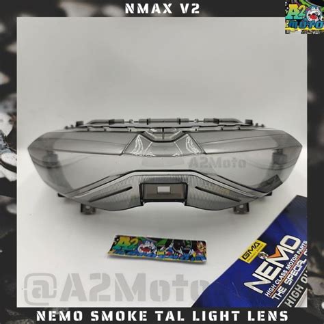 NEMO Tail Light Lens Smoke Cover XMAX Nmax 2020 V2 V1 Click V2 ADV 150