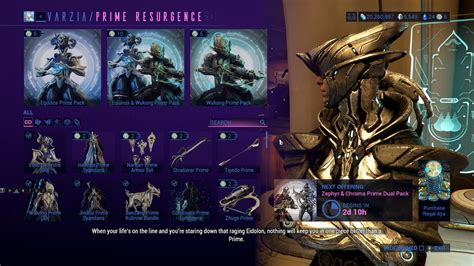 Full Prime Resurgence Guide In Warframe