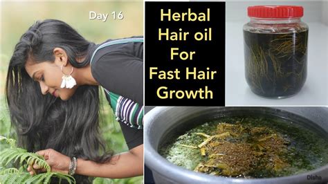 Herbal Hair Oil For Fast Hair Growth Prevent Hair Fall Prevent Premature Hair Graying Get Black