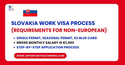 Slovakia Work Visa Process 2024 Requirements For Non European