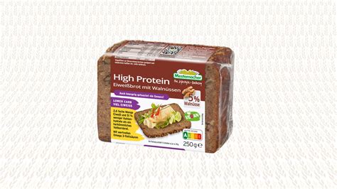 Mestemacher High Protein Eiweißbrot mit Walnüssen Mestemacher de