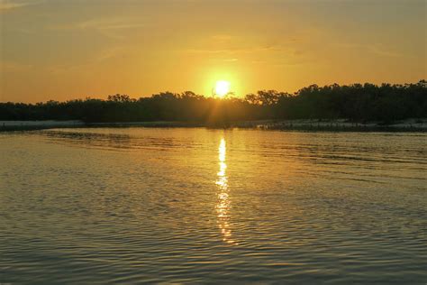 The Sunrise In Lagoon Photograph By Spacewalk Fine Art America