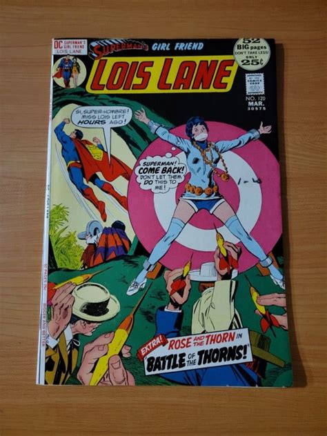 Superman S Girlfriend Lois Lane 120 VERY FINE NEAR MINT NM 1972