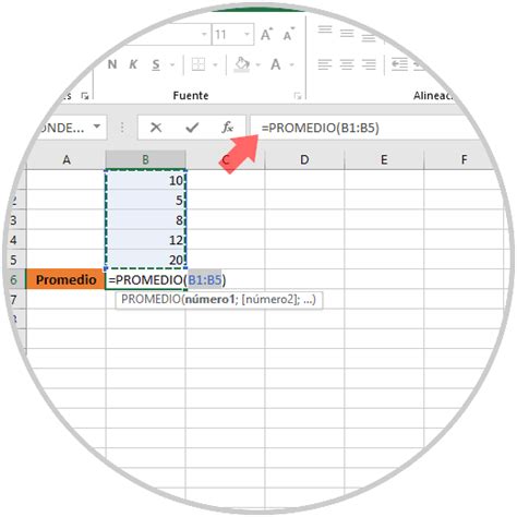 Cómo Calcular Y Sacar Promedio Excel 2019 O Excel 2016 Solvetic