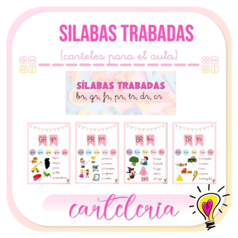 Silabas Trabadas Juego Poetry Ideas Primary Teachers Language Images