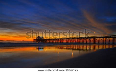 Newport Beach Pier Sunset Newport Beach Stock Photo (Edit Now) 93342175