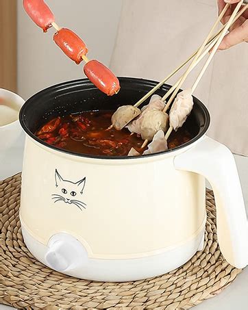 Amazon Avkobow Hot Pot Electric Pot For Raman Soup Noodles Steak Oatmeal Rapid Mini