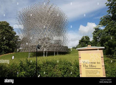 The Hive Pavilion Is Unveiled At Kew Gardens London Designed By