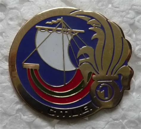 PIN S MILITAIRE DE La Ctle Du 1 Regiment Etranger Legion Etrangere EUR