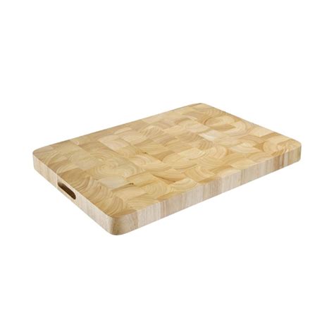 Vogue Large Rectangular Wooden Chopping Board C Nisbets