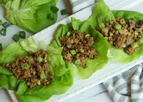 Easy Hoisin Turkey Lettuce Wraps Land Of 10 000 Recipes