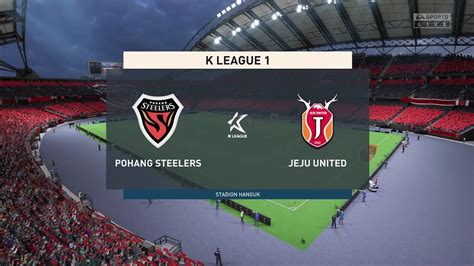 FIFA 23 Pohang Steelers Vs Jeju United K League 1 Gameplay YouTube