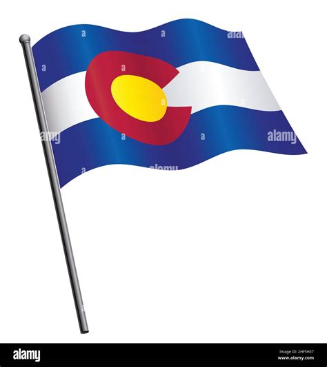 Colorado Flag Vector