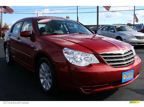 Inferno Red Crystal Pearl Chrysler Sebring Limited Sedan