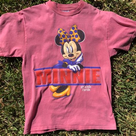 Beautiful Pink Minnie Mouse Disney Tee This Shirt Depop