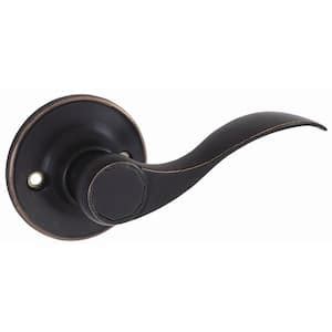 Design House Springdale Oil Rubbed Bronze Privacy Bed Bath Door Handle