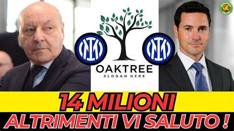 Marotta Shock Ultimo Avviso A Oaktree Youtube