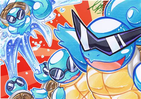 COM: Squirtle Squad by carnival on DeviantArt