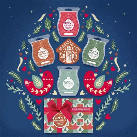 Scentsy Scent Spirations Christmas Cottage Wax Collection