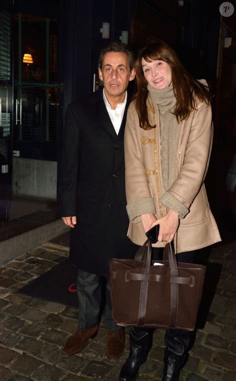 Photo Exclusif Nicolas Sarkozy et son épouse Carla Bruni en