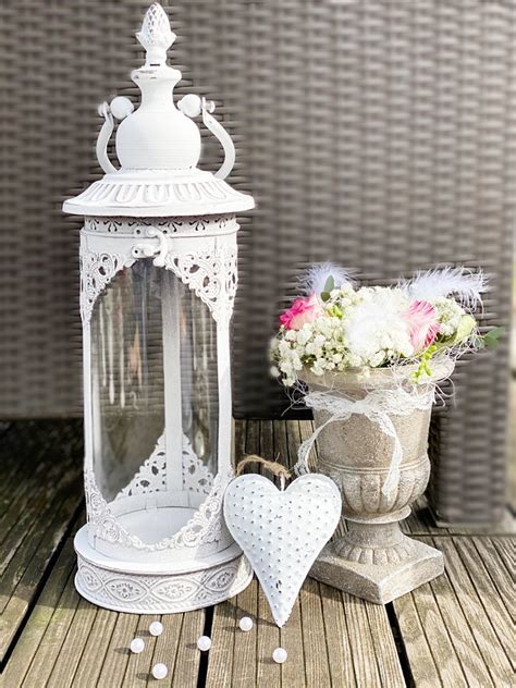 Laterne Shabby Chic Dekofenster