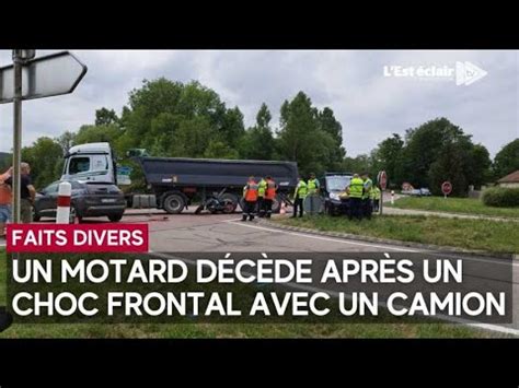 1 mort après un choc frontal entre un camion et une moto près de