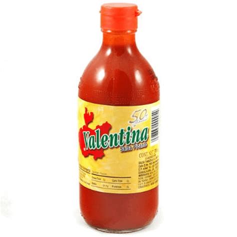 Salsa Valentina Amarilla 370ml Tamazula Comercial Mexicana De