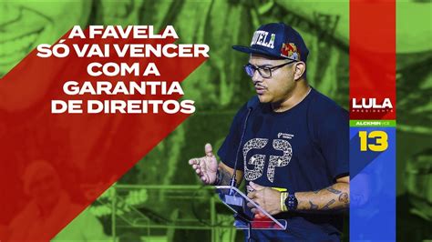 Édson Leite A favela só vai vencer garantia de direitos YouTube