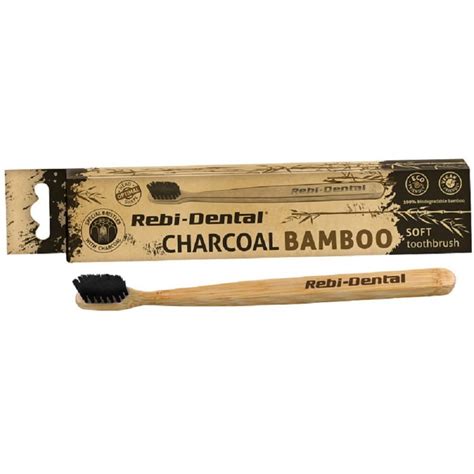 Szczoteczka Do Z B W Premium Soft Charcoal Bamboo M Rebi Dental