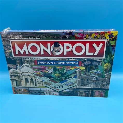 Monopoly Brighton And Hove Edition Hasbro Board Game Sealed Etsy