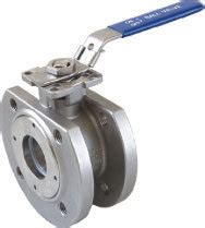 Stainless Steel Full Port Pn Wafer Flange Ball Valve With Iso