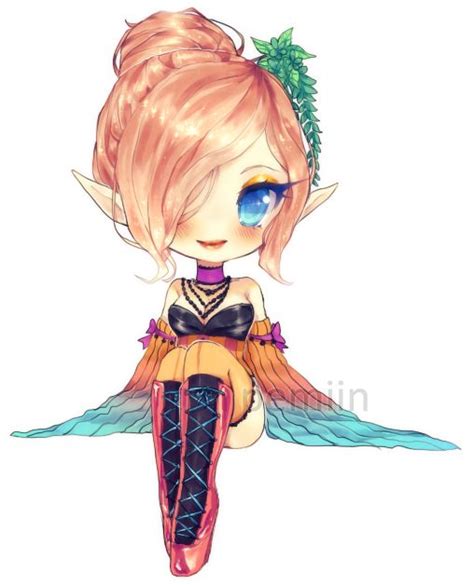 Sc Escadaskye By Pemiin On Deviantart Cute Anime Chibi Chibi