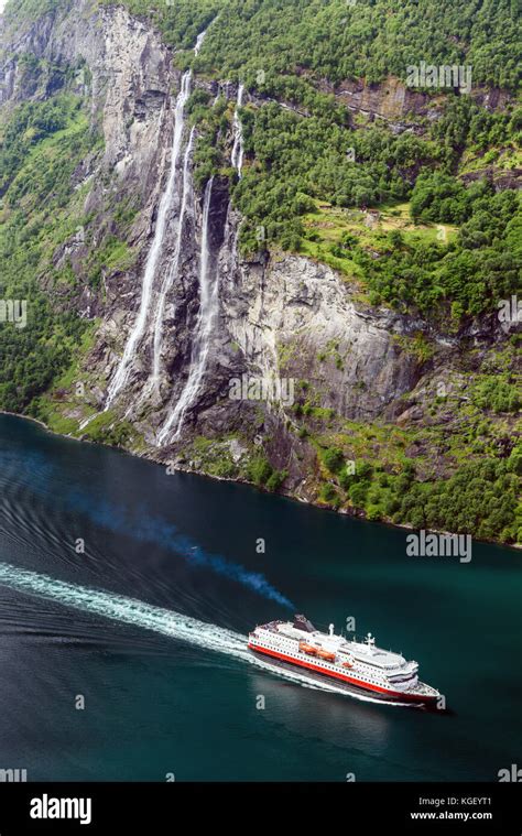 Breathtaking View Of Sunnylvsfjorden Fjord Stock Photo Alamy