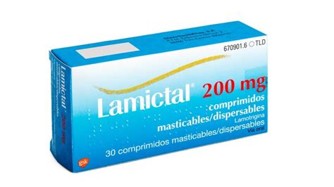 Lamictal Mg Comprimidos Masticables Dispersables Comprimidos