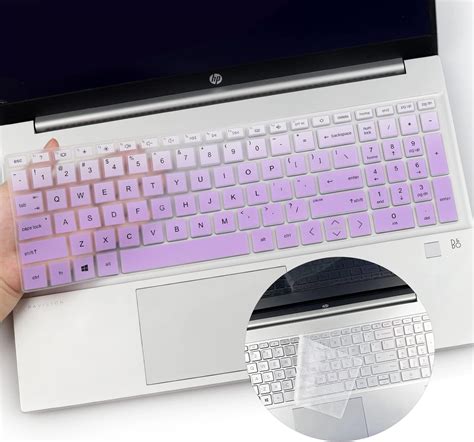 Amazon WSLUCKO Silicone Keyboard Cover Skin For 15 6 HP Pavilion