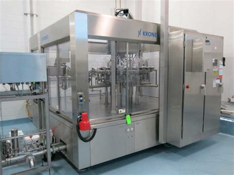 Used Krones Pet Aseptic Filling Line Sourceline Machinery