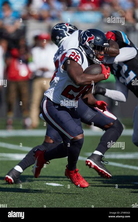 Houston Texans Running Back Devin Singletary 26 Runs With The Ball