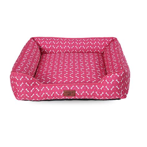 Cama para Cachorro e Gato 100 Impermeável Pequena 50x50 Rosa Dona