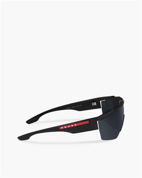 Interchangeable Lenses Linea Rossa Impavid Sunglasses Fake Prada Store