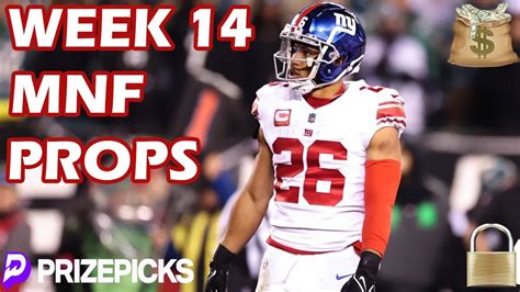 Prizepicks Nfl Week 14 Picks Monday Night Football Nfl Player Props