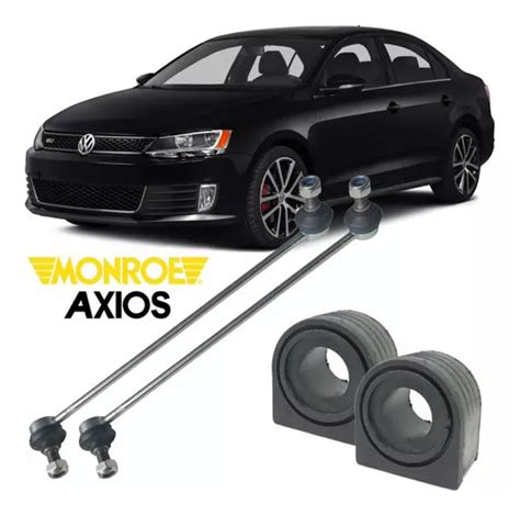 Kit Bucha Bieleta Estabilizadora Dianteira Vw Jetta Axios