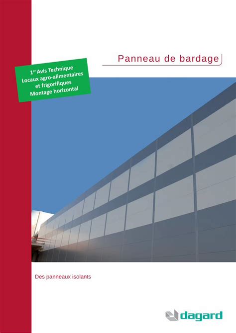 Pdf Panneau De Bardage Dagard La Finition Lisse L G Rement