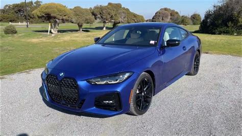 Tour The 2022 430i Coupe In Portimao Blue 4k Youtube