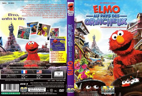 Jaquette Dvd De Elmo Au Pays Des Grincheux Cin Ma Passion