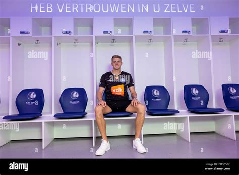 French Goalkeeper Paul Nardi Pictured At The Signing Of His Contract At