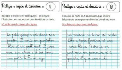 La Classe de Lutine Copie ce1 Copie ce2 Écrire en cursive